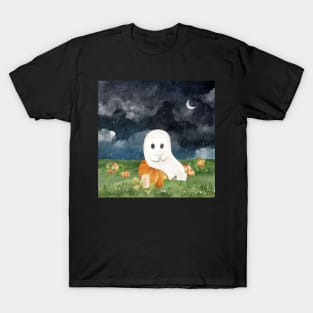 Pumpkin Patch Ghost T-Shirt